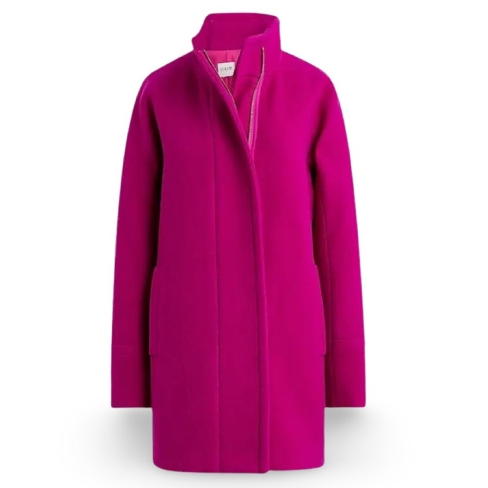 J. Crew Factory Wool-Blend City Coat
